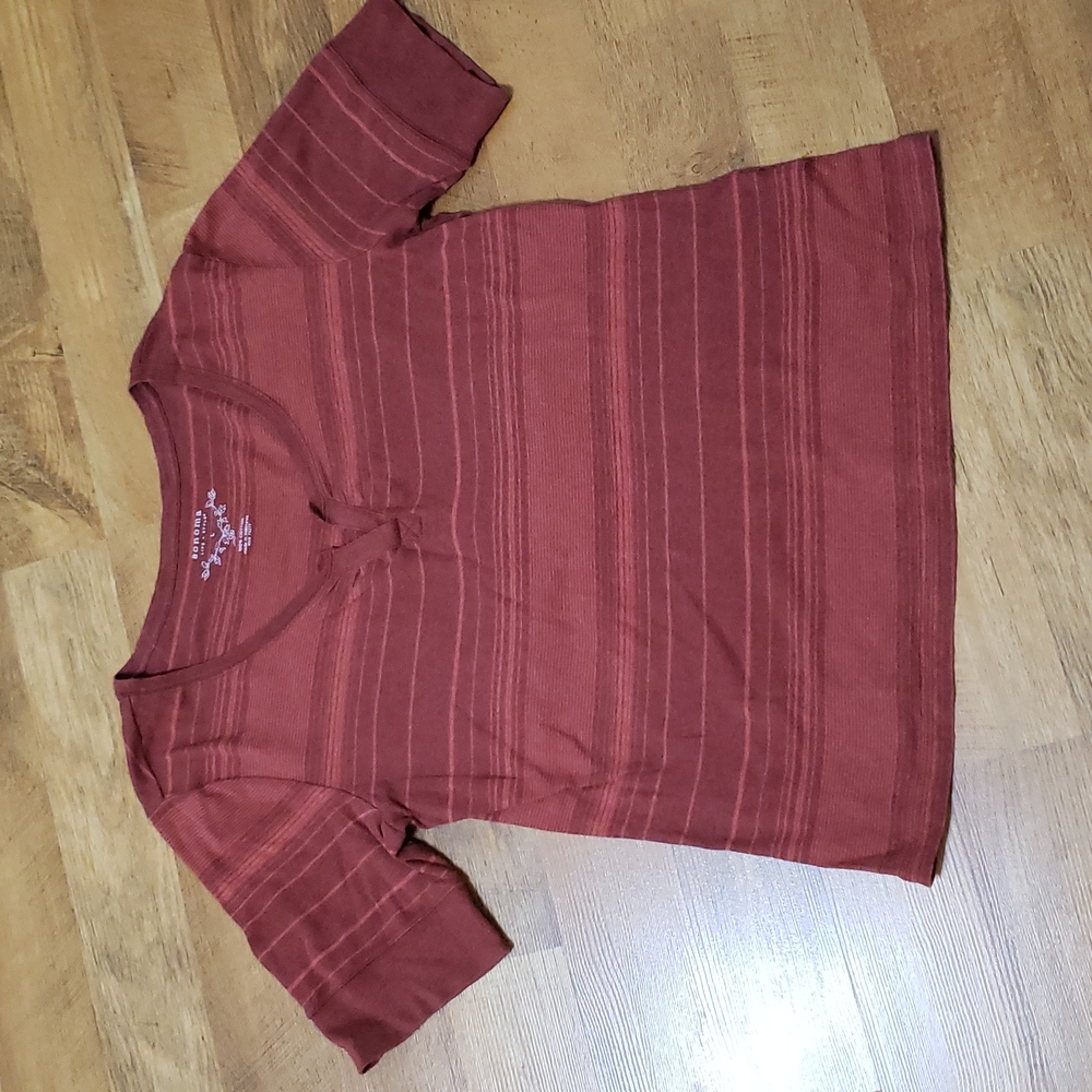 Sonoma - Burnt Orange SS T-shirt - Ladies Large